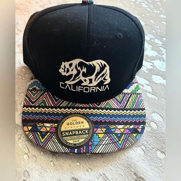 Other - NWOT California snap back hat